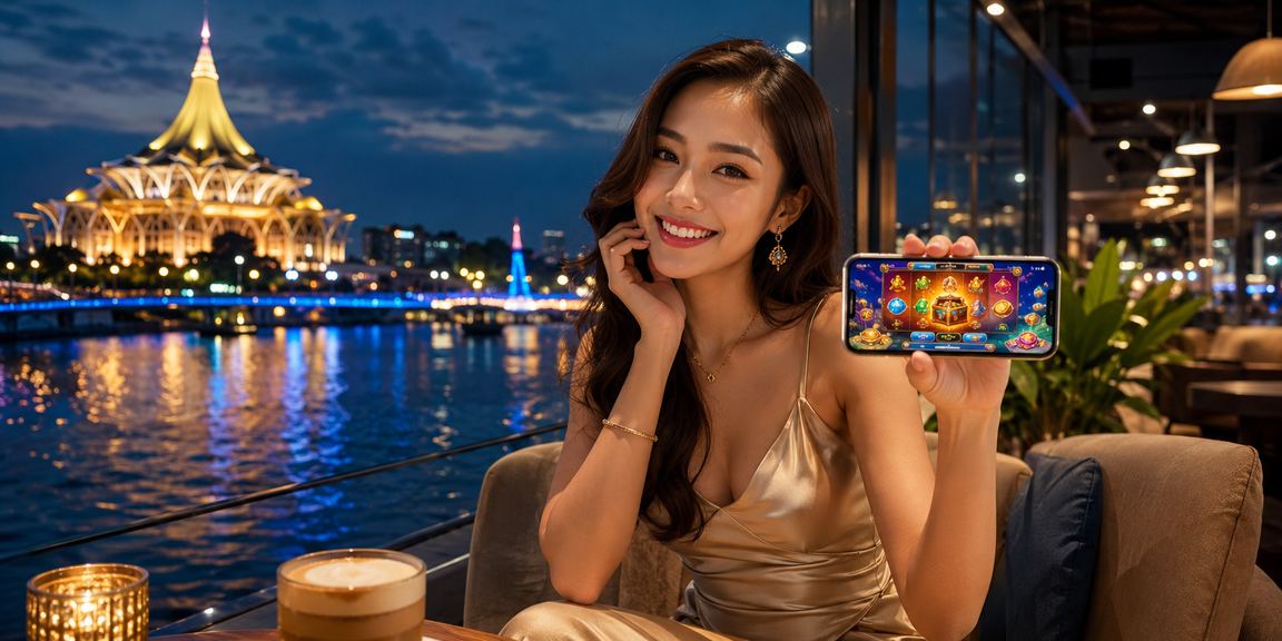 Pengguna Kuching Sarawak menggunakan kasino mudah alih 1shows dengan selamat dan selesa